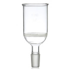 Hengeres szűrő tölcsér szinterezett lemezzel G2, 80 ml, csiszolt csatlakozás 19/26, perem nélkül