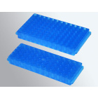 Eppendorf típusú 96 helyes, kétoldalas csőállvány 1,5/2,0 ml és 0,5 ml csövekhez, polipropilén