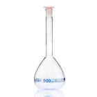 Mérőhenger üveg, 25 ml, B osztály, kék skála, csiszolt csatlakozás 10/19 – NewLine
