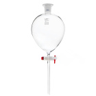 Körte elosztó PP dugóval, 250 ml, őrlő 29/32, PTFE csap, boroszilikát üveg (BORO 3.3)