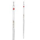 Többcsatornás pipetta, 5 ml, B osztály, barna skála, "0" a tetején