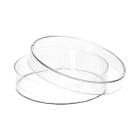 Petriho misky plastové PS 55 x 14 mm, 15 ks, sterilné