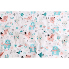 Színes flanel pelenka 70x80cm 100% pamut