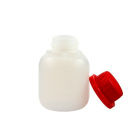 100 ml-es HDPE palack piros kupakkal