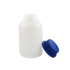 250 ml-es HDPE palack kék kupakkal