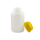 250 ml HDPE palack és sárga kupak kupakkal
