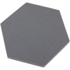 Akusztikus panel hatszög szürke 50x50 cm vastagság 3 cm hexagon