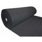 Sötétszürke puha filcszövet 3mm 150x50cm 400g/m²