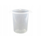 Cső 400ml háromutas PP 11cm