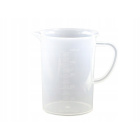 500 ml-es kanna fogantyúval, dombornyomott skálával PP 12 cm