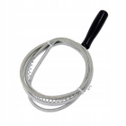 Csőtisztító spirál rugó, átmérő 4 mm, hossz 1,5 m