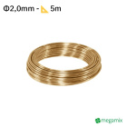Sárgaréz drót Φ2,0mm 5m