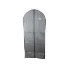 Védőhuzat ruhához 60x137cm cipzárral szürke