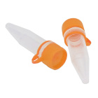 Eppendorf kémcsövek narancssárga kupakkal 1,5 ml, csomag 50 db