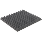 Akusztikus panel szürke PIRAMIS 50×50 cm vastagság 5 cm