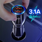 Gyors 3,1A autós töltő QUALCOMM QC 3.0