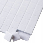 Öntapadó hab fehér 3D 100 db 15x15 mm kocka