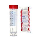 Falcon 50 ml-es kúpok, kúpos, piros fedéllel, csomag 25 db