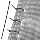 Sťahovacie pásky sk 2,5mm 20cm 100ks čierne
