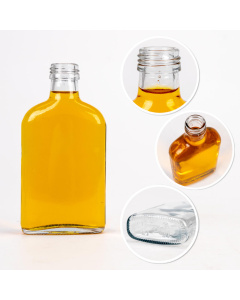 Üvegpalack 5 db 200ml 16cm FAT