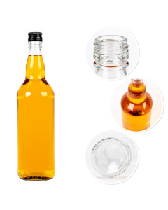 Üvegpalack 700ml 28cm MONOPOL