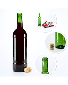 Boros&uuml;veg 750ml 29cm z&ouml;ld