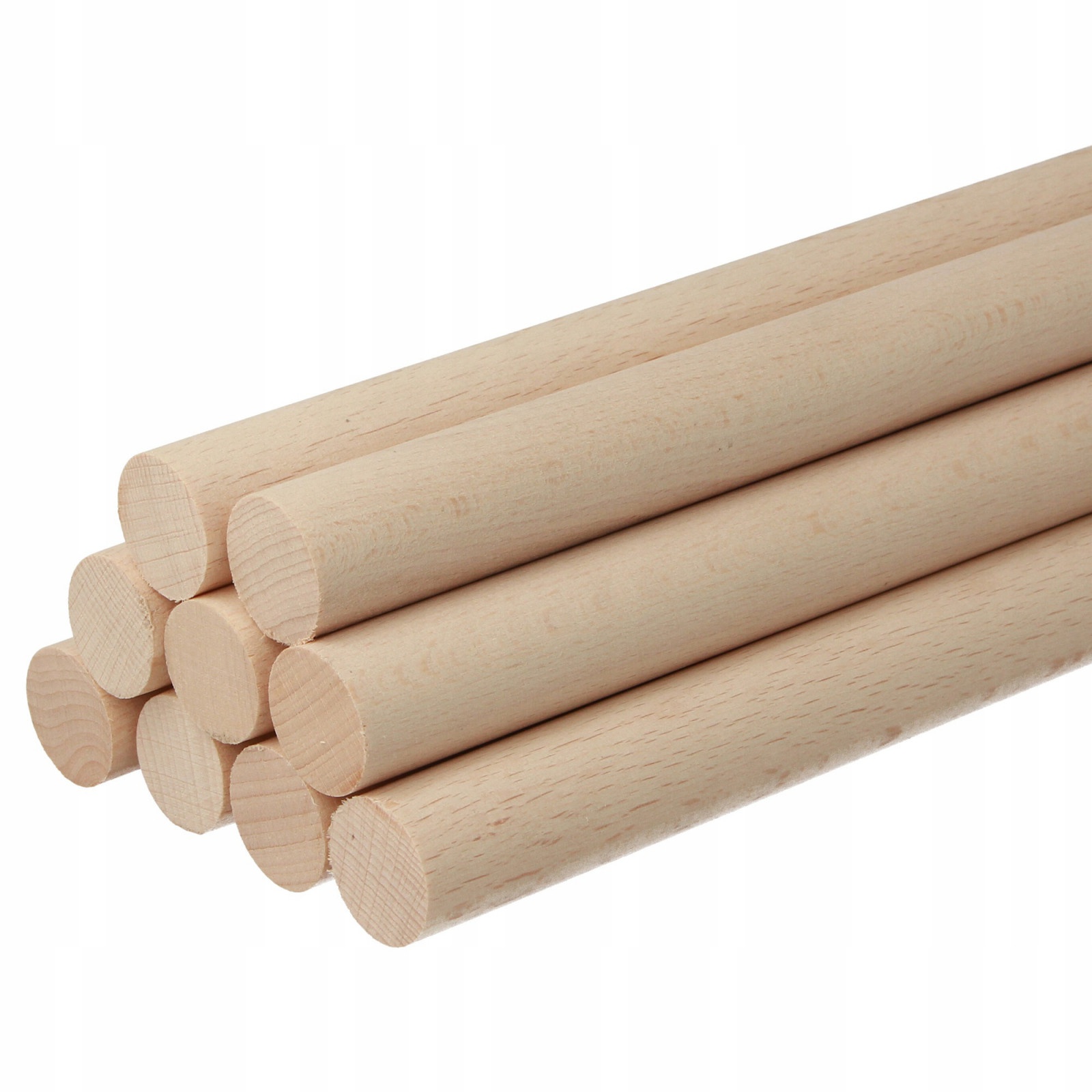Fa rúd 30cm 16mm természetes bükkfa megamix.sk