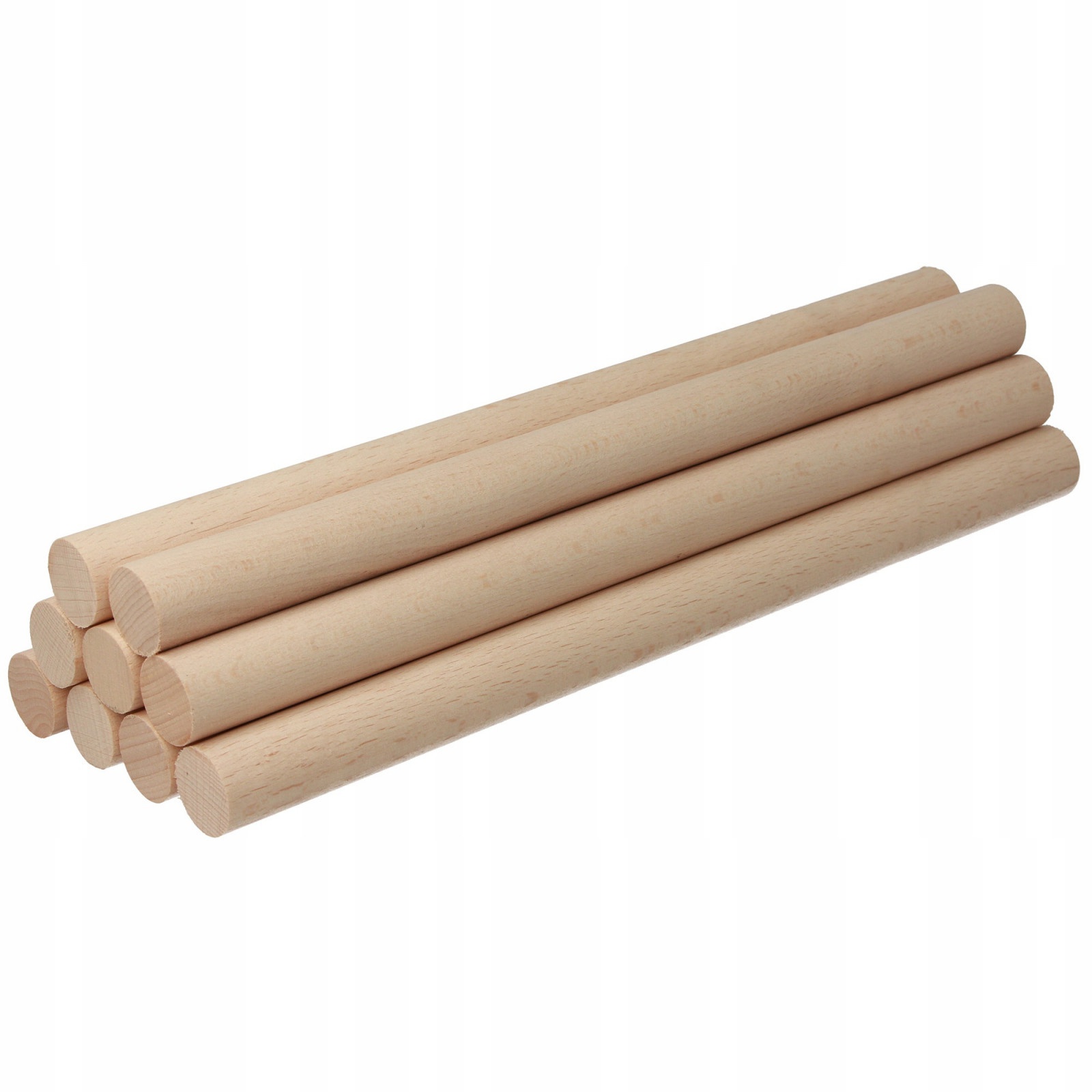 Fa rúd 30cm 16mm természetes bükkfa megamix.sk