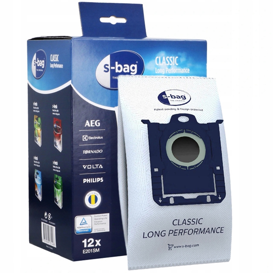 ELECTROLUX S-BAG szintetikus porzsákok 12db megamix.sk