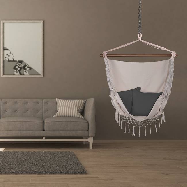 hintaágy bézs párná szürke 130x100cm impregnált keret megamix.sk