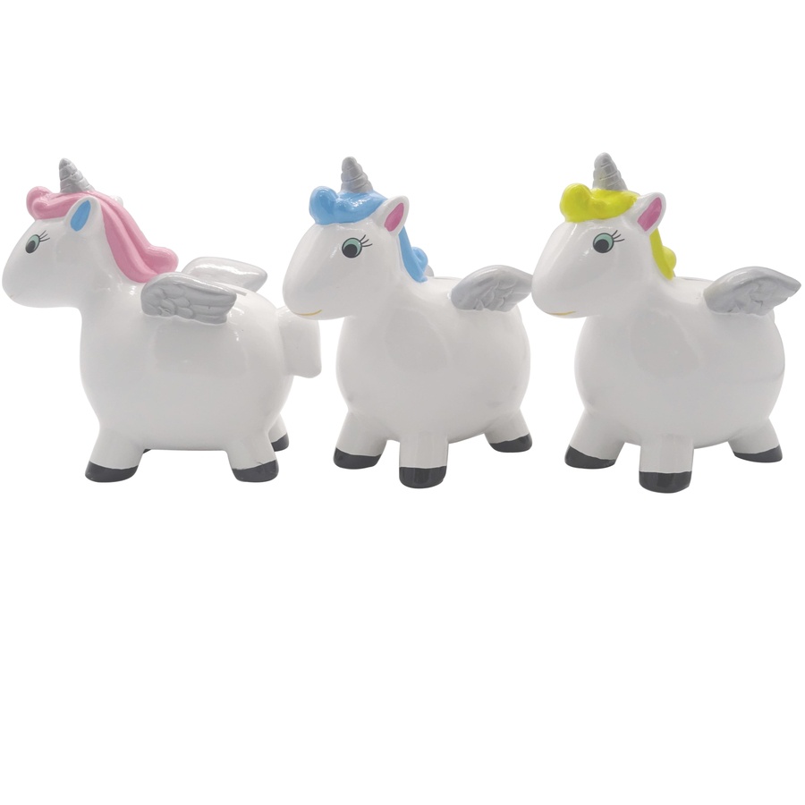 Kerámia malacpersely Unicorn különböző színekben