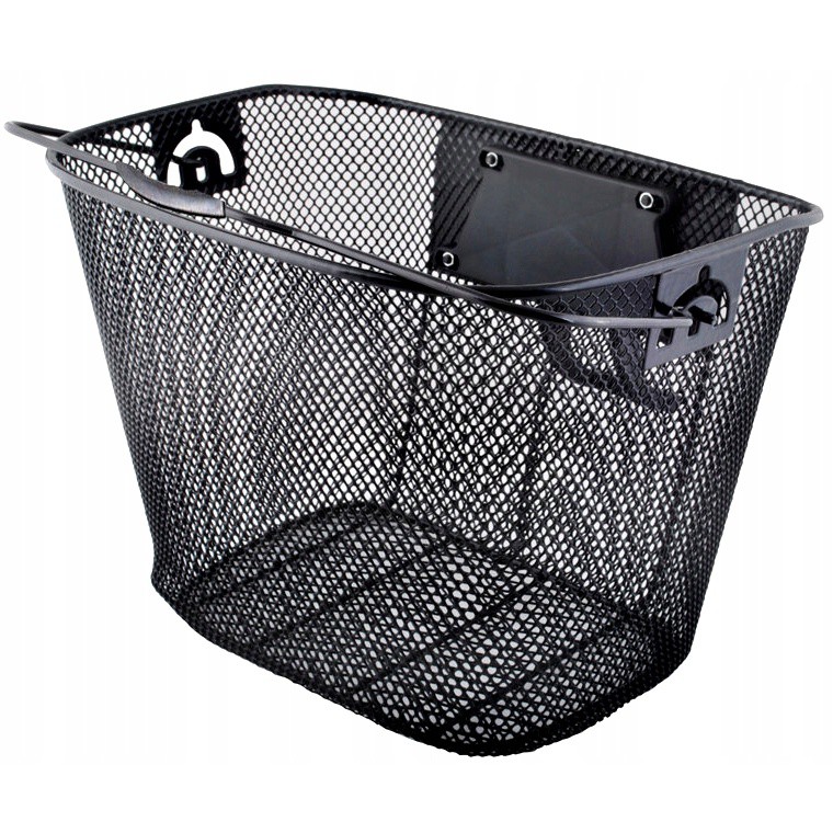 Kerékpárkosár 33x24x25cm fekete 6kg-ig megamix.sk