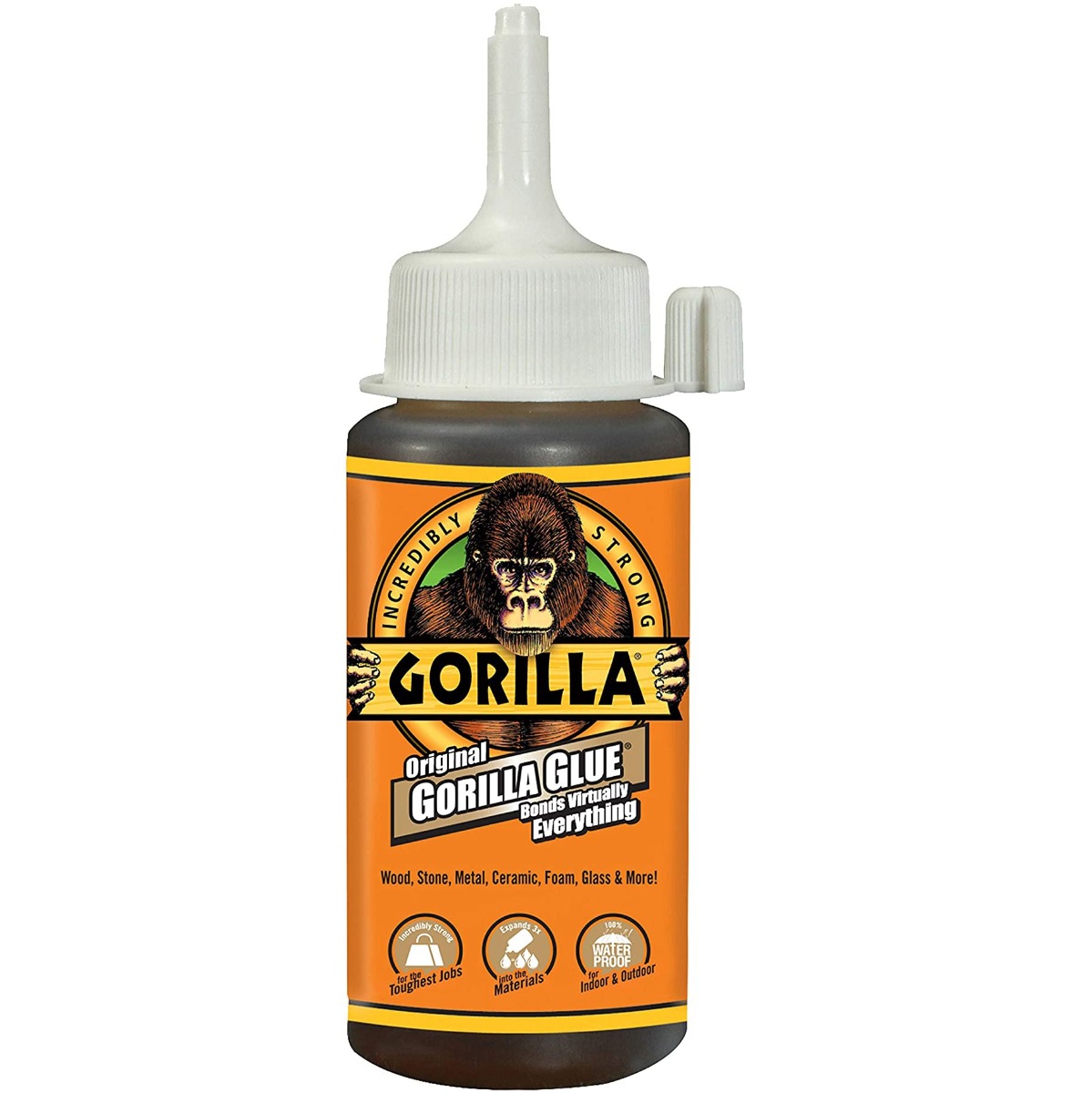 Ragasztó 115 ml vízálló poliuretán Gorilla Original omegamix.hu