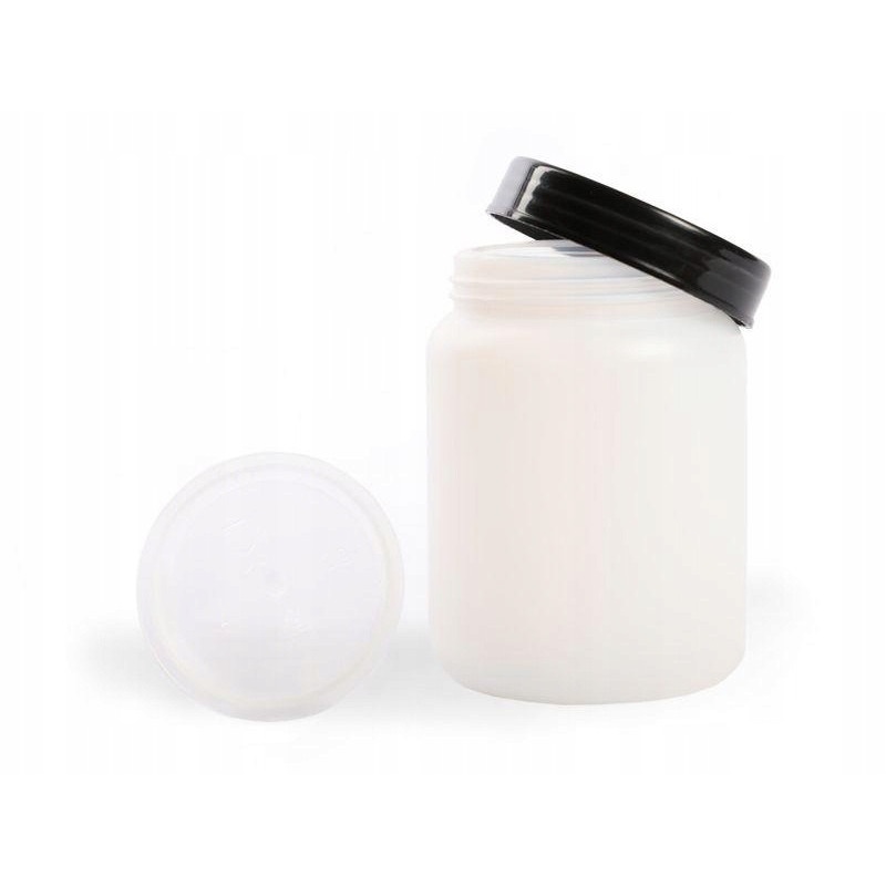 HDPE 250 ml-es edény tetővel és csavaros záróval megamix.hu