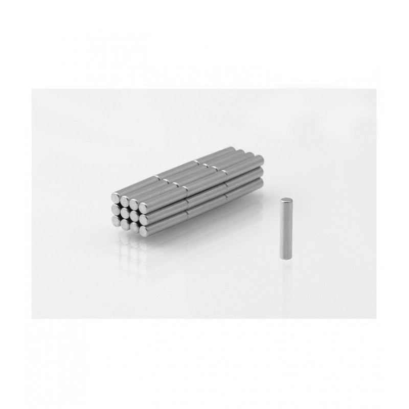 Neodímium mágnes henger MW 2x10 N38 omegamix.hu