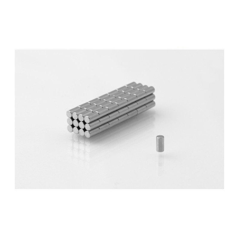 Neodímium mágnes henger MW 2x4 N38 omegamix.hu