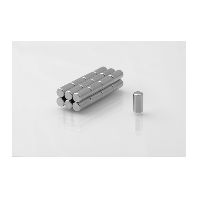 Neodímium mágnes henger MW 5x10 N38 omegamix.hu