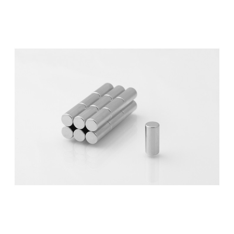 Neodímium mágnes henger MW 6,4x14 N38 omegamix.hu