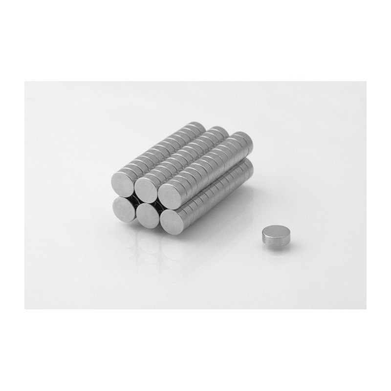 Neodímium mágnes henger MW 8x3 N38 omegamix.hu