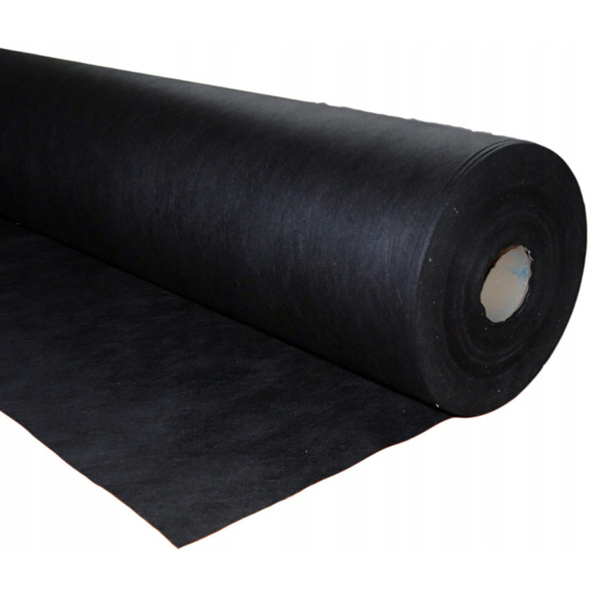 nemszőtt agrotextília 160cm 1mb 100g/m2 fekete vastag erős megamix.sk
