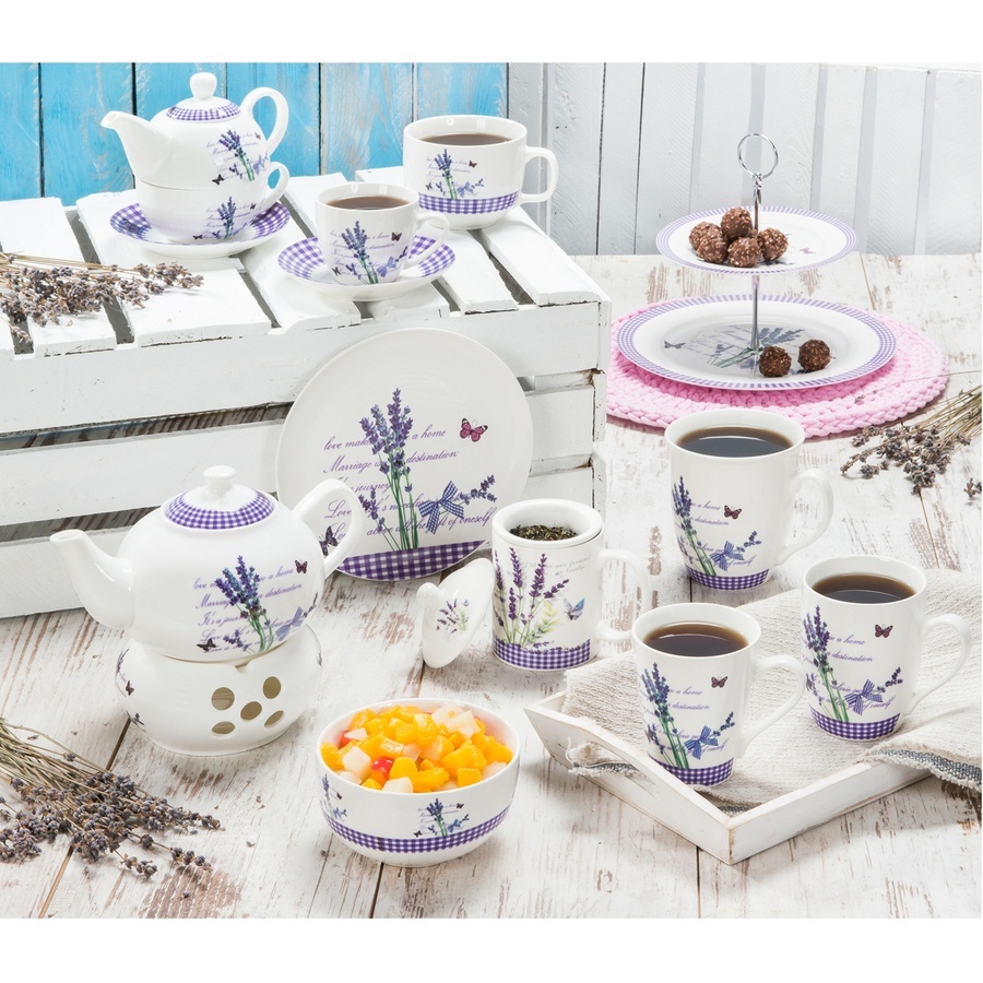 Porcelán tejeskancsó Lawenda 230 ml