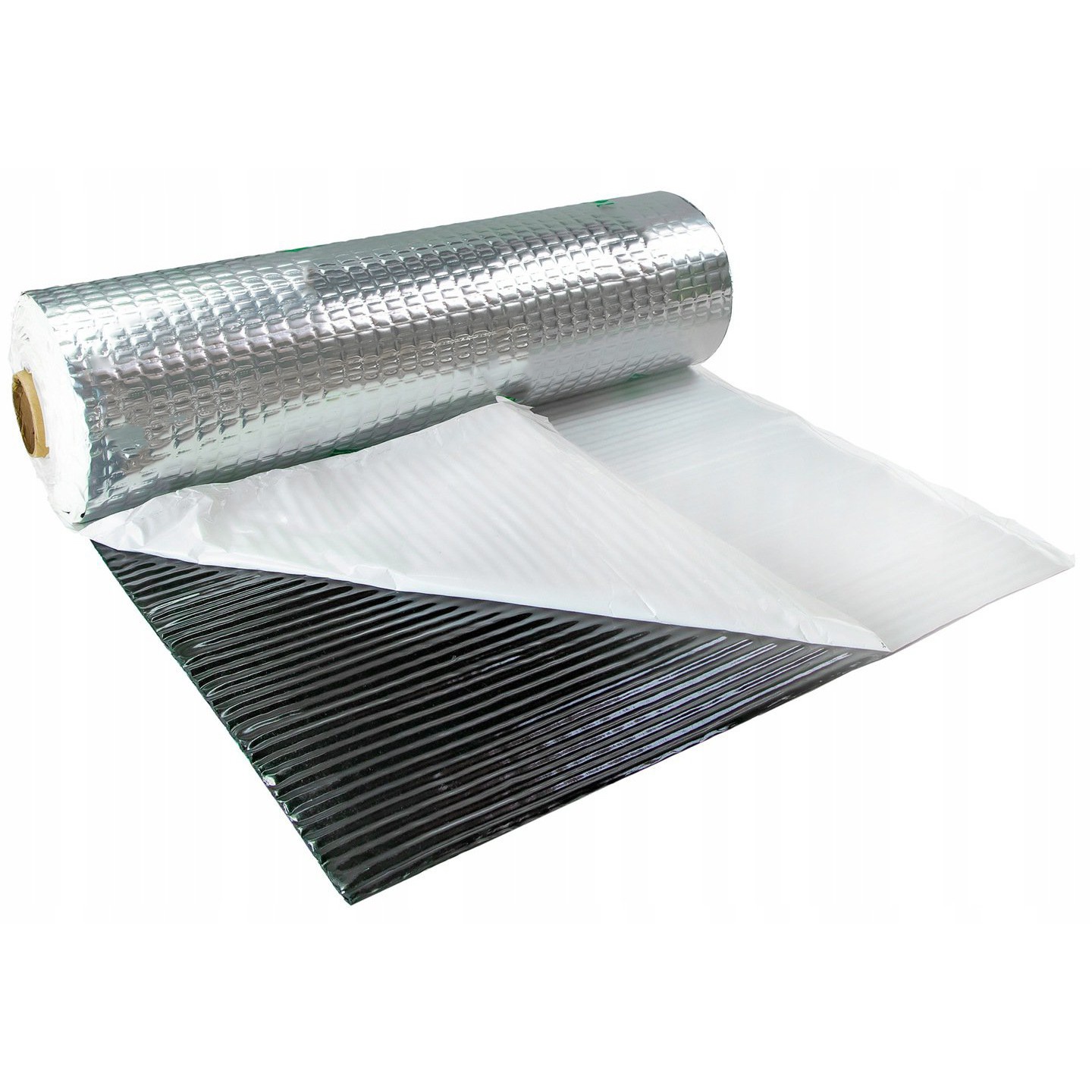 Öntapadó butil szőnyeg 2,5 mm ECO-25 alumíniumból 400x50cm omegamix.hu
