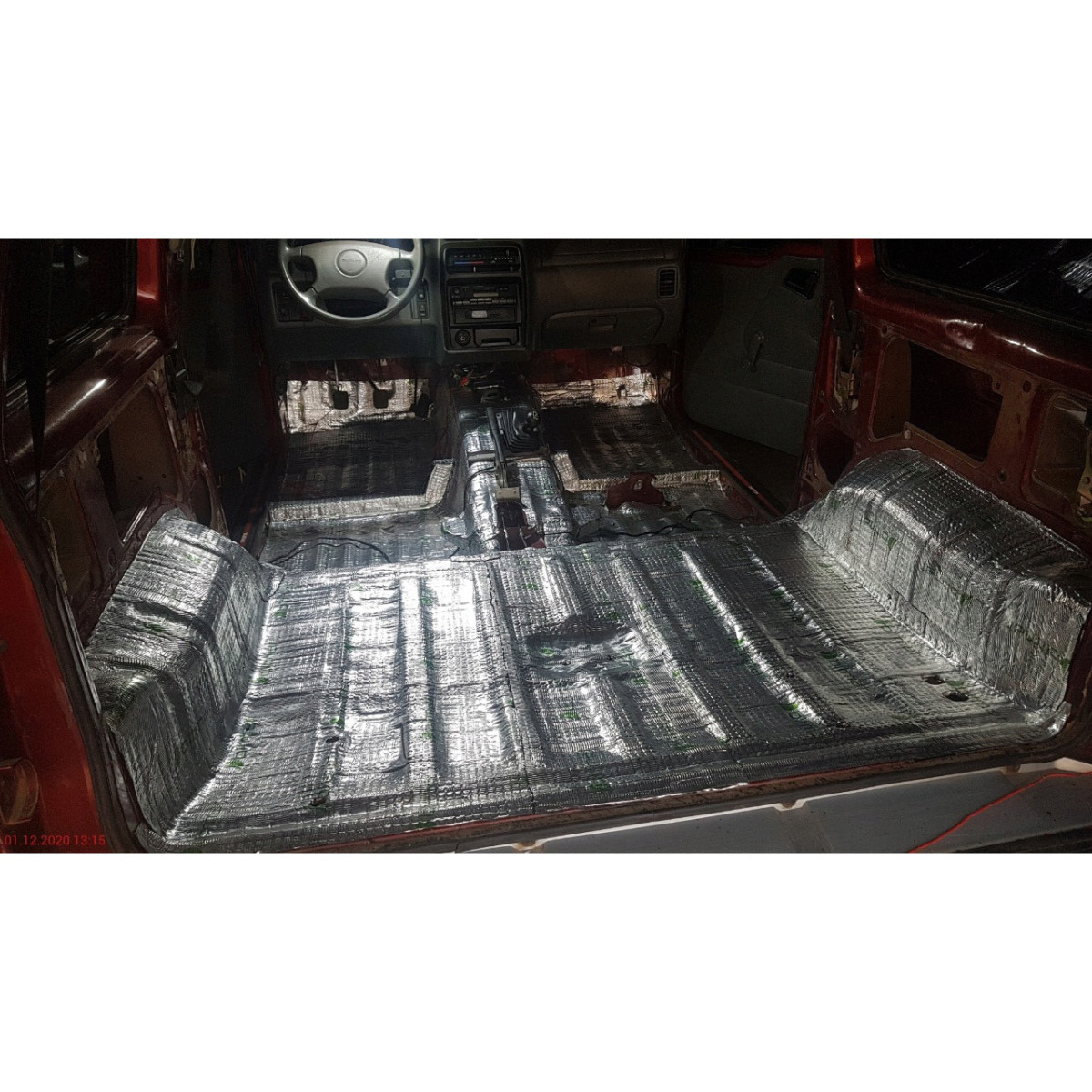 Öntapadó butil szőnyeg 2mm 400x50cm eco-2 alumíniumból omegamix.hu