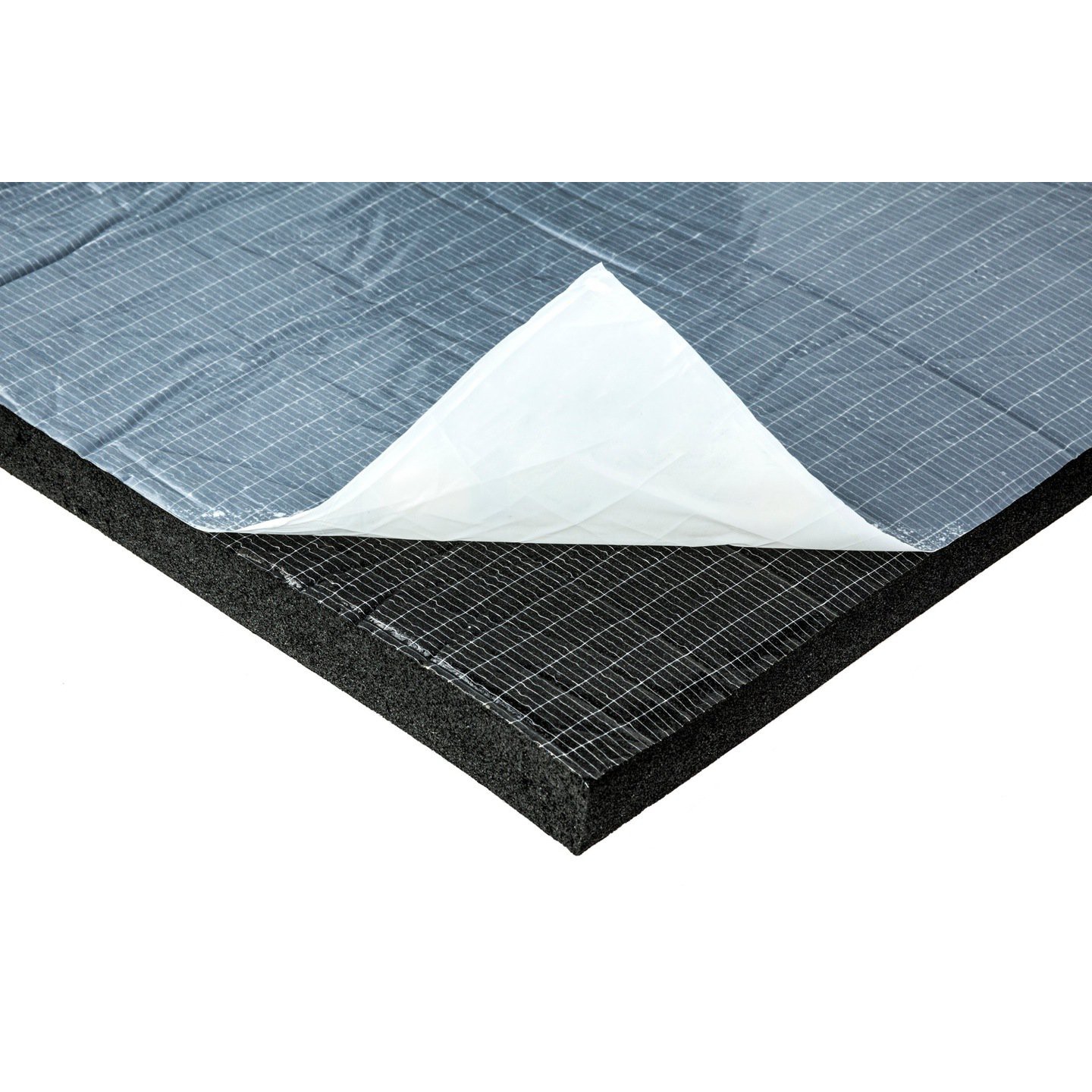 Öntapadó vízálló hab, 32 mm-es 25x100 cm-es hangszigetelő gumihab omegamix.hu