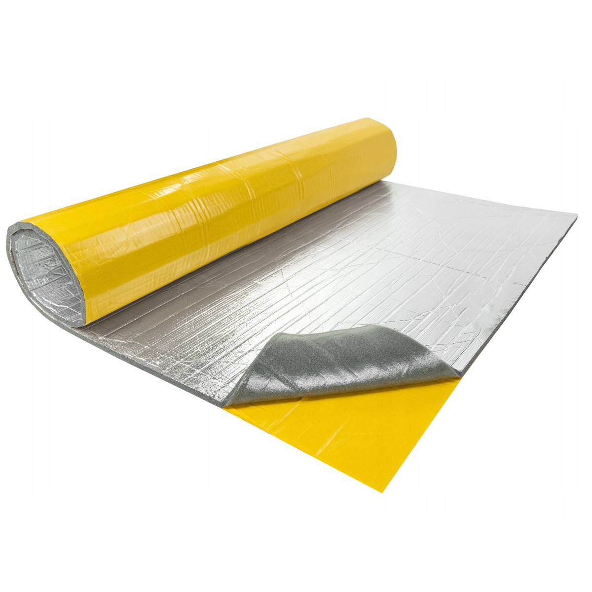 Öntapadó hangszigetelő szőnyeg 10mm 25x50cm csillapító hab LT10 omegamix.hu