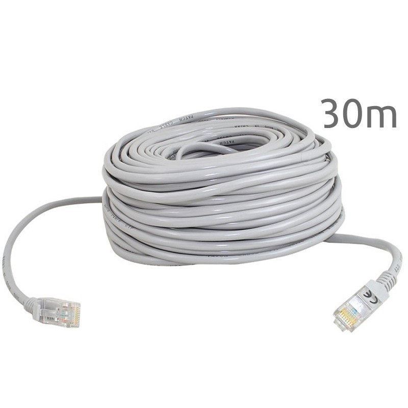 hálózati kábel 30m Ethernet Lan RJ45 megamix.sk