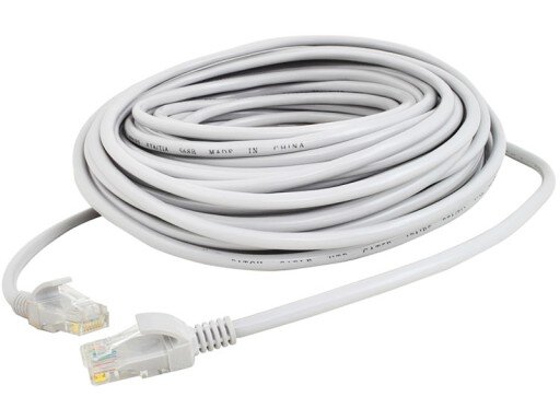 Hálózati kábel LAN Ethernet RJ45 pár 20 m arany