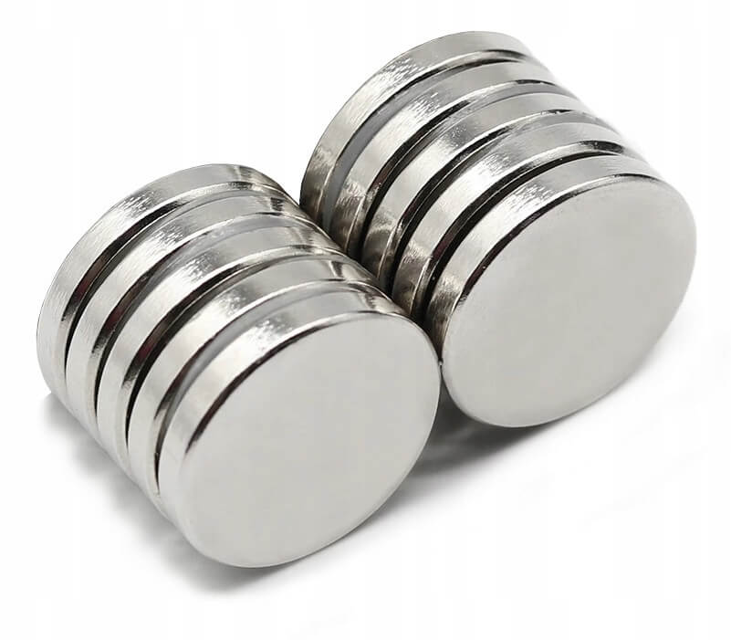 erős neodímium mágnes hengeres 10x1mm 10db megamix.sk