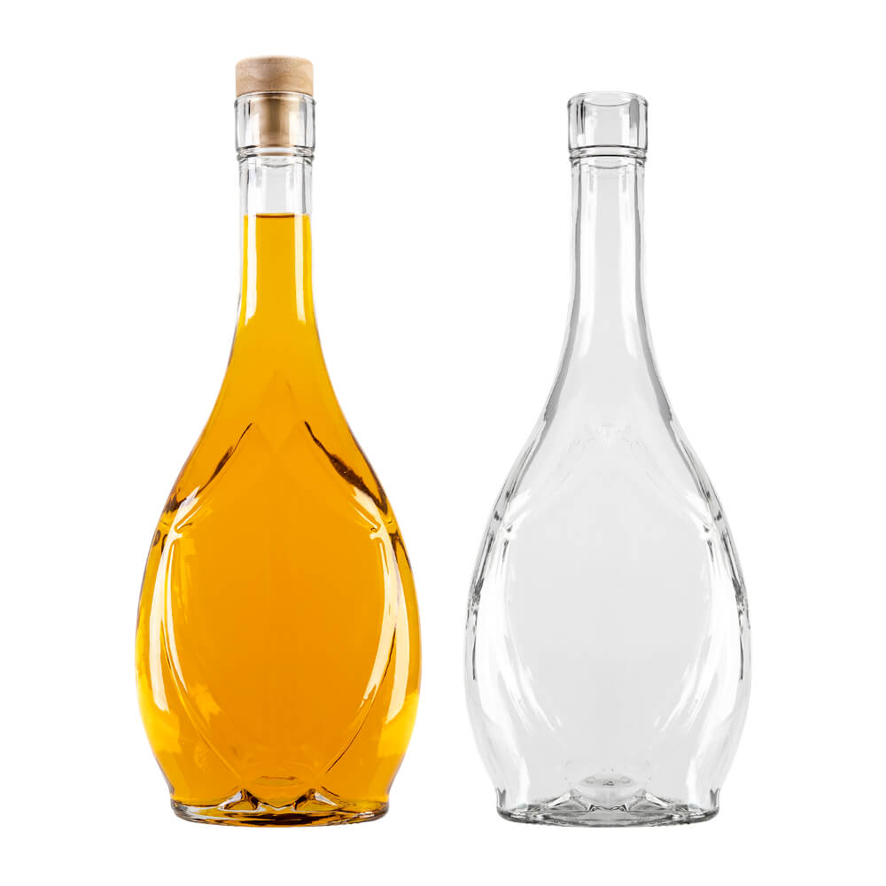 Sklenená fľaša 500ml 26cm ICONA megamix.sk