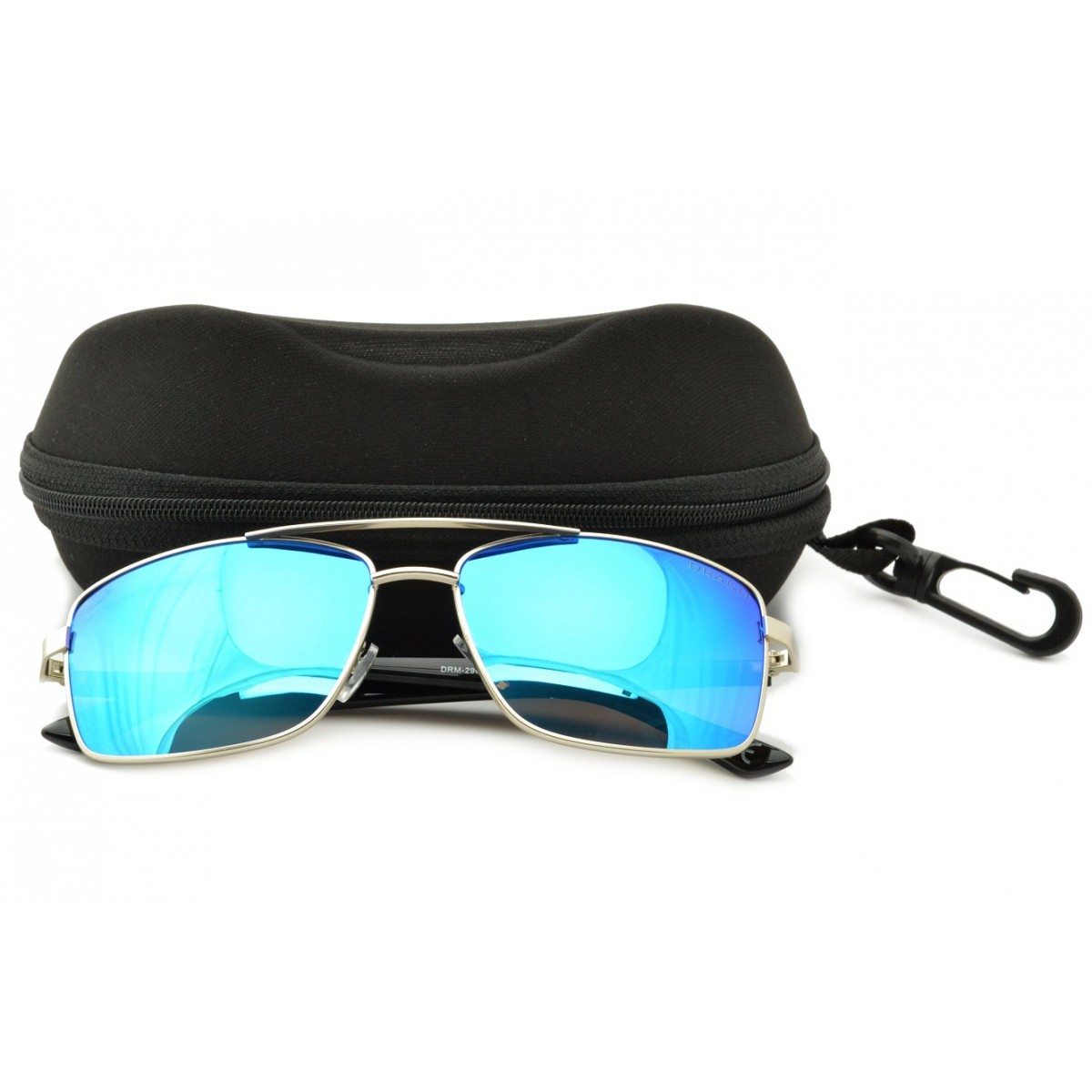 Férfi polarizált napszemüveg kék TOM SLR omegamix.hu